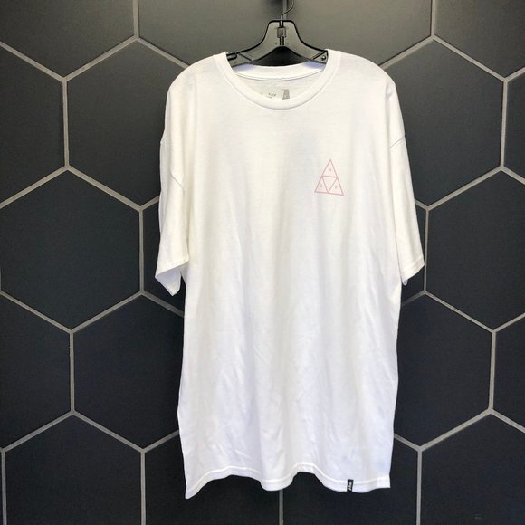HUF Other - New! Mens Huf No Love 2-Sided White Logo